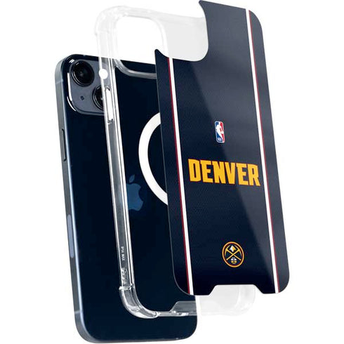 NBA Denver Nuggets Jersey iPhone 15 MagSafe Case